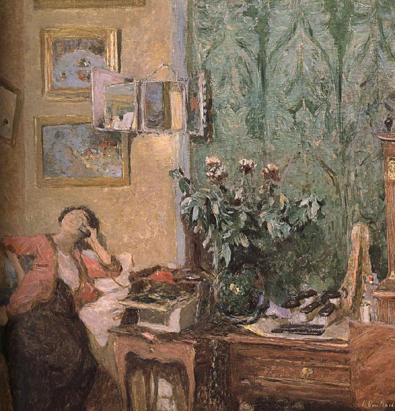 Edouard Vuillard Mrs. Black s call